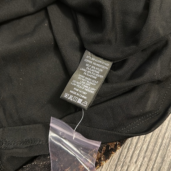 Copper Sparkly Dress - Picture 3 of 3